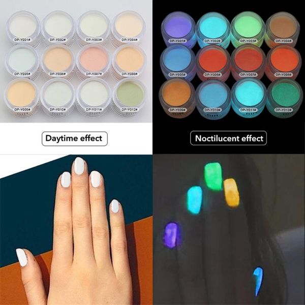 

nail glitter dipping powder holographic dust art decorations without lamp cured 10g all for manicure nails dip g627, Silver;gold