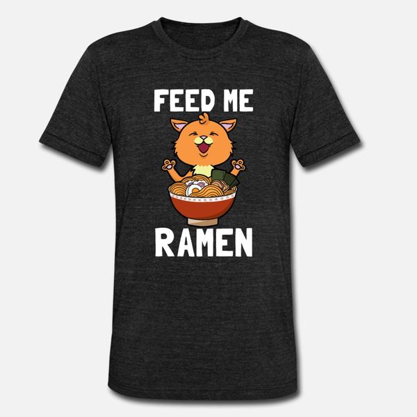 

feed me ramen t shirt men create short sleeve crew neck homme fitness new style summer style original shirt