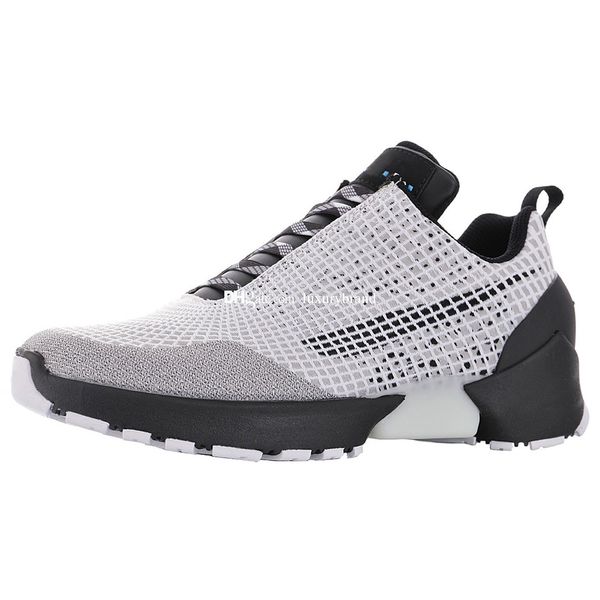 

hyperadapts 1.0 mt2 white sneakers for men hyper adapt lighted trainers men's light sports shoes mens led running shoe man sport chauss