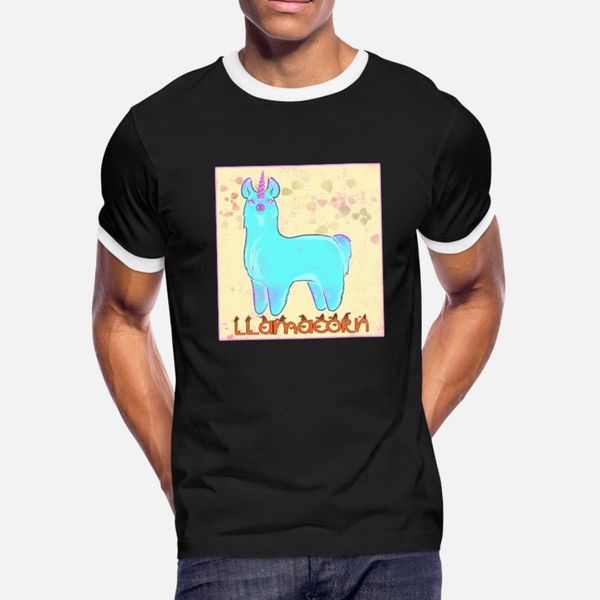 

llama alpaca animal funny trend lama rama gift t shirt men custom tee shirt s-3xl solid color gift comical spring autumn letter shirt