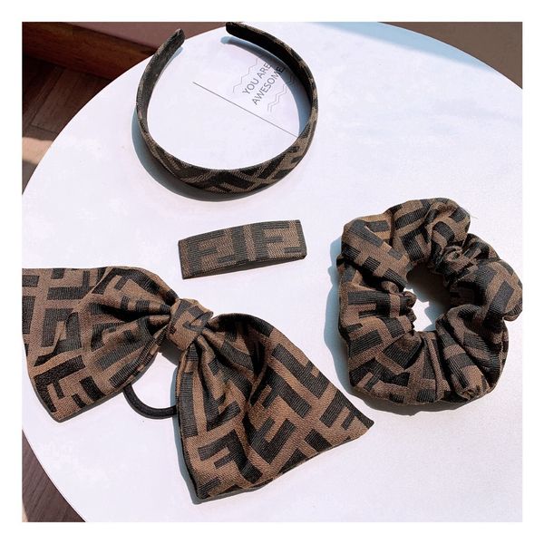 

F027-Signature signatures all-match combination set Rubber band series hair accessories