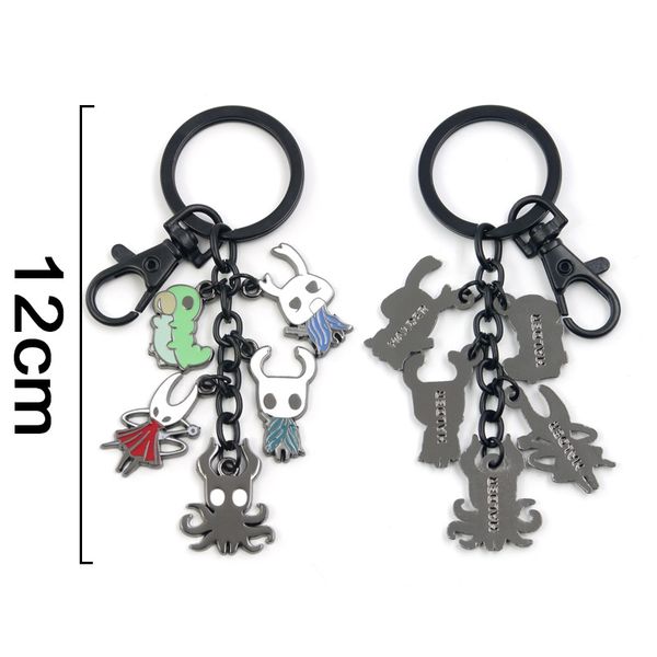 

полые knight мультфильм брелок металл подвески keyrings cute брелок ювелирных подарков для женщин мужчины дети брелки, Silver