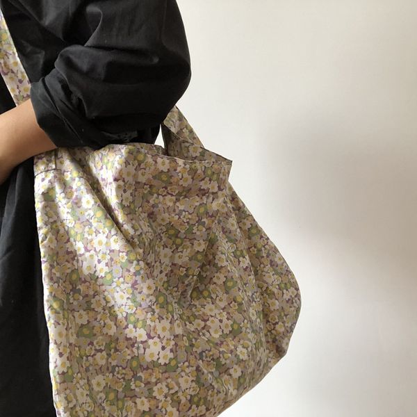 

youda classic flowers design women shoulder bag sweet style ladies shipping bags cute girls tote casual female handbag handbags