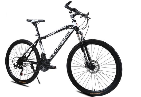 

mountain bike male and female student bike