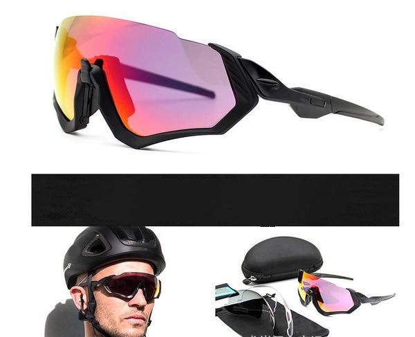 

cycling sports eyewear oo9401 glasses men fashion polarized flight jacket sunglasses outdoor sport bike glasses 3 lens outdoor sunglasses