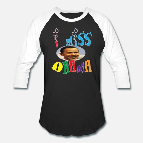 

i miss obama t shirt men customized 100% cotton o-neck novelty famous basic spring original shirt