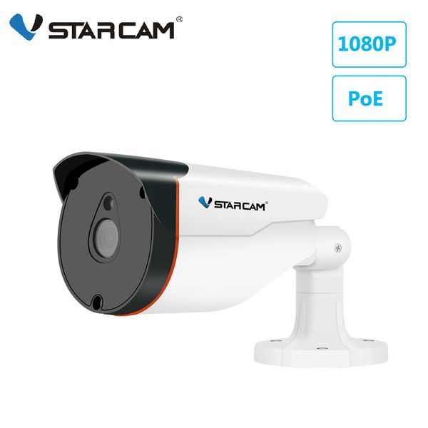 

IP POE Camera 1080P HD Outdoor Waterproof Bullet Camera CCTV Surveillance Security Camera IR Night Vision Remote