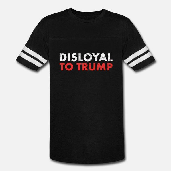 

disloyal to trump distressed red t shirt men design tee shirt crew neck natural cute comical summer vintage shirt