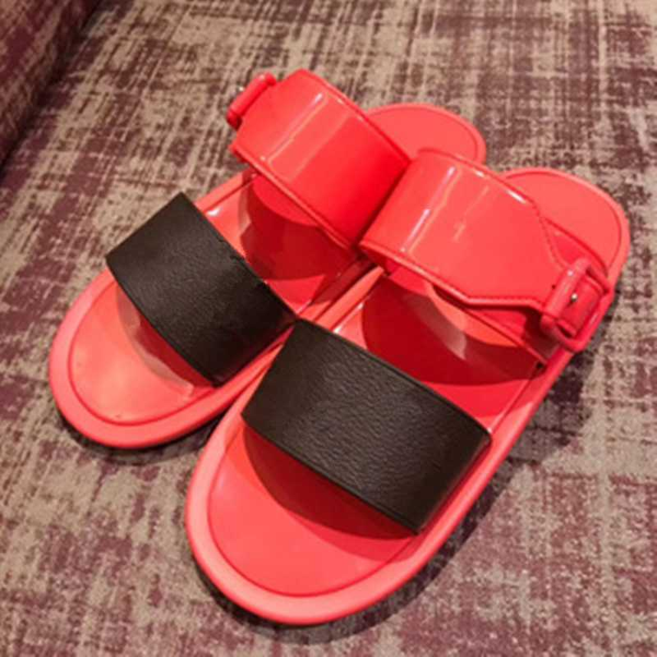 

summer slippers women stitching flat women shoes comfortable soft sole sandals casual zapatos de mujer pin buckle slippers, Black