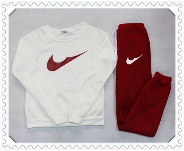 

new women tracksuit casual hoodies track suit set v neck sweatshirt pant suits gray black outfits costumes plus size