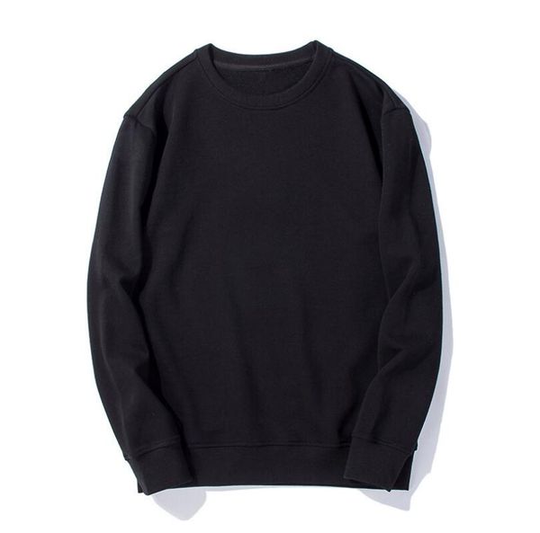 

2020 new pb36161 brand men spring autumn hip hop o-neck long sleeve casual cotton hombre sweatshirt street sweatshirt, Black