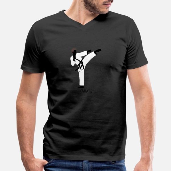 

karate t shirt men custom cotton o neck interesting new style spring unique shirt
