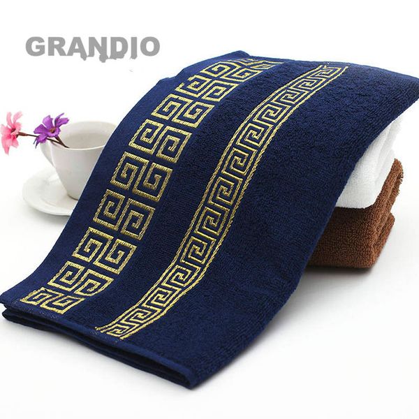 

100% cotton towel set bathroom geometric pattern bath towel for adults face hand towels terry washcloth travel