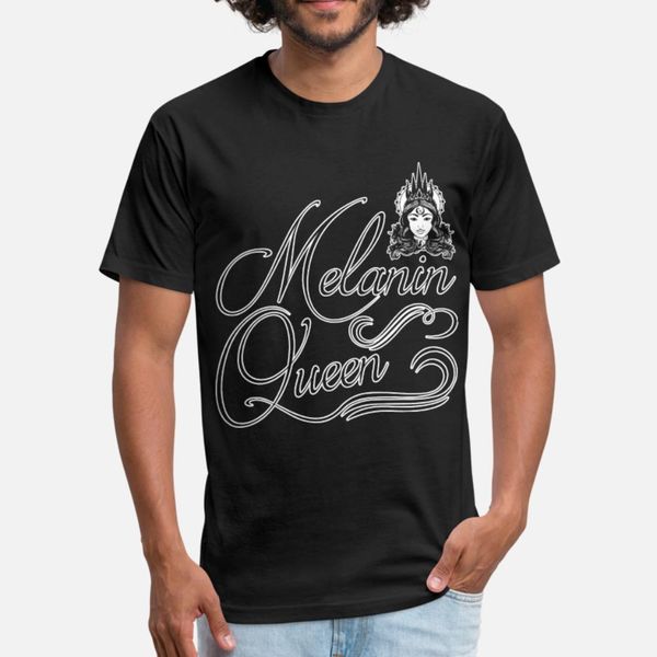 

melanin queen t shirt men designs tee shirt plus size 3xl kawaii crazy funny spring original shirt