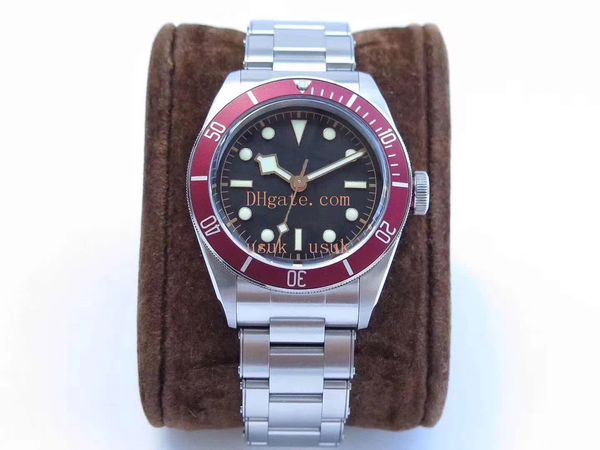 

zf maker 41mm heritage sapphire mirror 79230b 79230n asia eat 2824-2 movement mechanical automatic 316l steel fashion mens watches, Slivery;brown