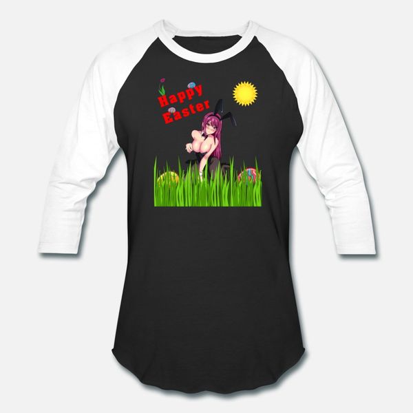 

hentai waifu ahegao easter bunny girl t shirt men custom tee shirt s-3xl pattern cute comfortable spring autumn natural shirt