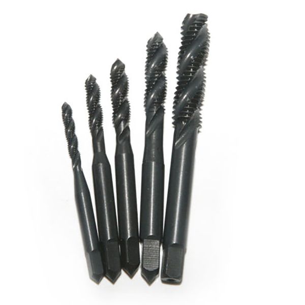 

5pcs m3 to m8 nitride screw tap metric spiral hand thread screw tap spiral hand thread point metric pl