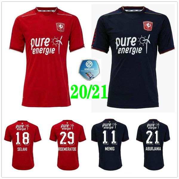 

2020 2021 enschede twente soccer jerseys selahi roemeratoe menig aburjania vuckic custom 20 21 kids home away football shirt uniform, Black;yellow