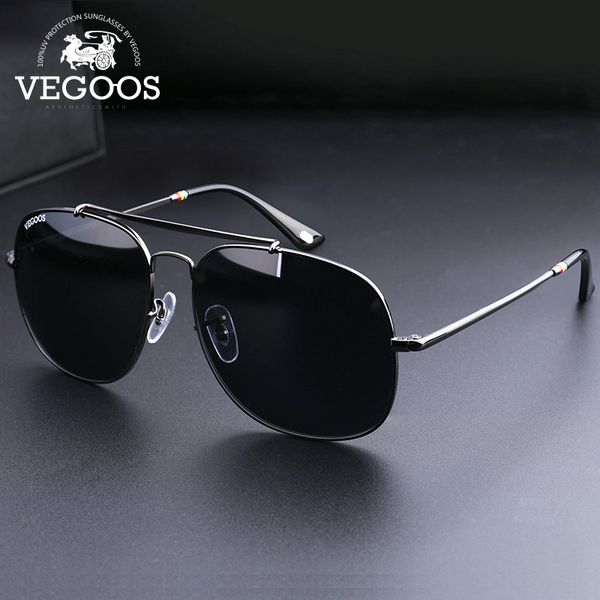 

vegoos sunglasses men polarized new fashion uv400 protect sport style square driving goggles for women #3172, White;black