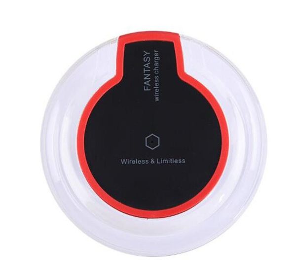 

micro usb wireless charger fantasy crystal universal led lighting tablet charging for iphone 11 8 for samsung