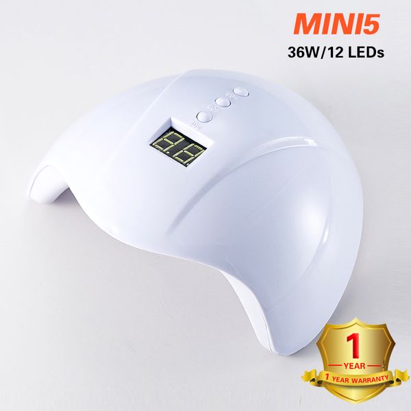 

nail dryers uv lamp for manicure 36w led dryer sun light curing all gel polish drying usb smart timing art tools