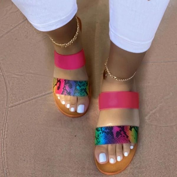 

serpentine beach slippers womens summer transparent non-slip soft slides flats shoes home women slippers outdoor sandals#0729, Black
