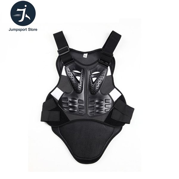 

breathable motorcycle racing sleeveless chest back protective support sportwear spine protection sport protector roller skating, Black;blue