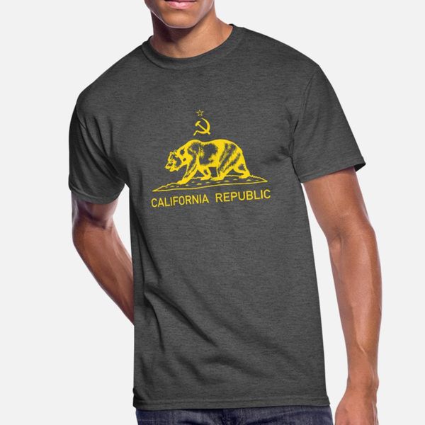 

тенниска мужчины cali commie характер с коротким рукавом s-3xl outfit сумасшедшая мода лето природные рубашки