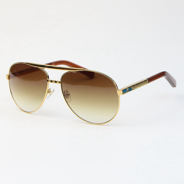 

metal oval frame men's sunglasses z0339u golden fashion classic style women's glasses gradient lenses, White;black