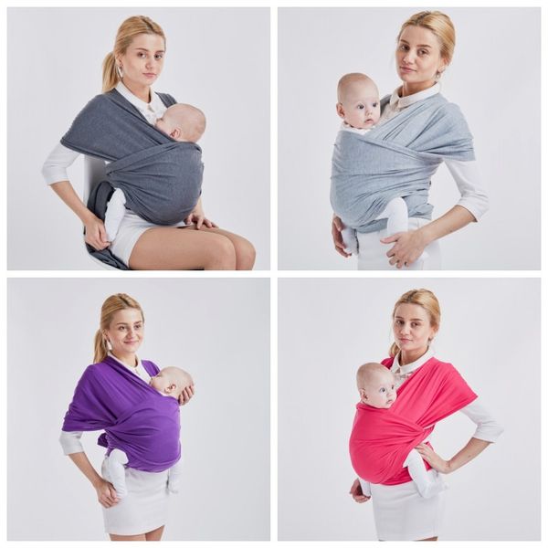 

new infant sling solid color toddler newborn cradle pouch mother and baby supplies breathable comfort 33bo c r