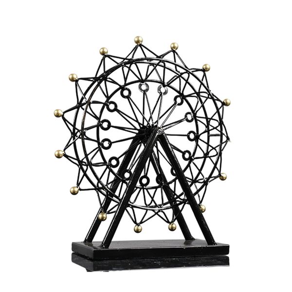 

ferris wheel model iron ornament office retro style crafts home decoration gift