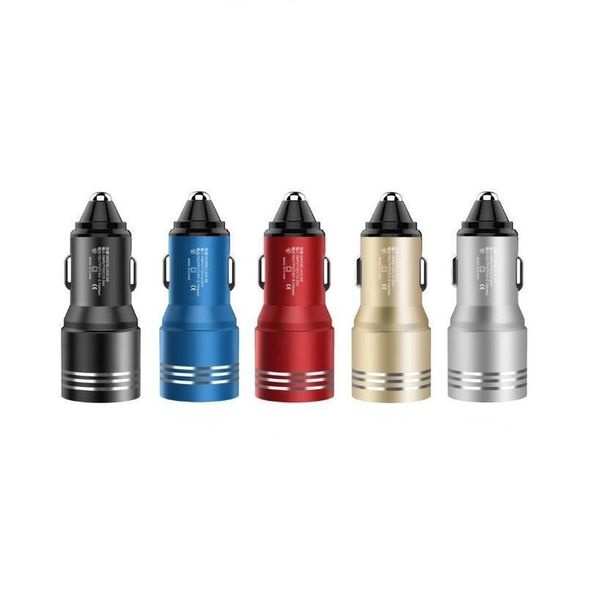 

light dual usb ports 2.1a 1a usb car charger auto power adapter chargers for huawei xiaomi android phone gps pc