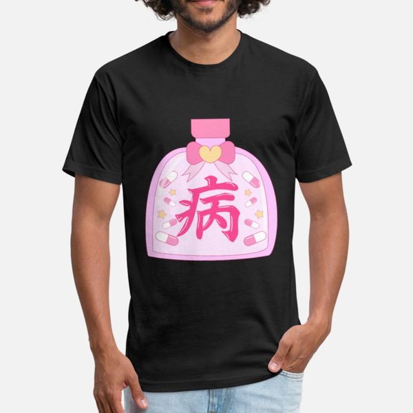 

yami kawaii pastel goth t shirt men personalized tee shirt crew neck normal fit breathable summer style kawaii shirt