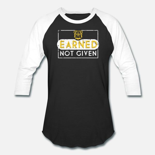 

earned not given marine t shirt men custom 100% cotton s-xxxl male fitness comical summer original shirt