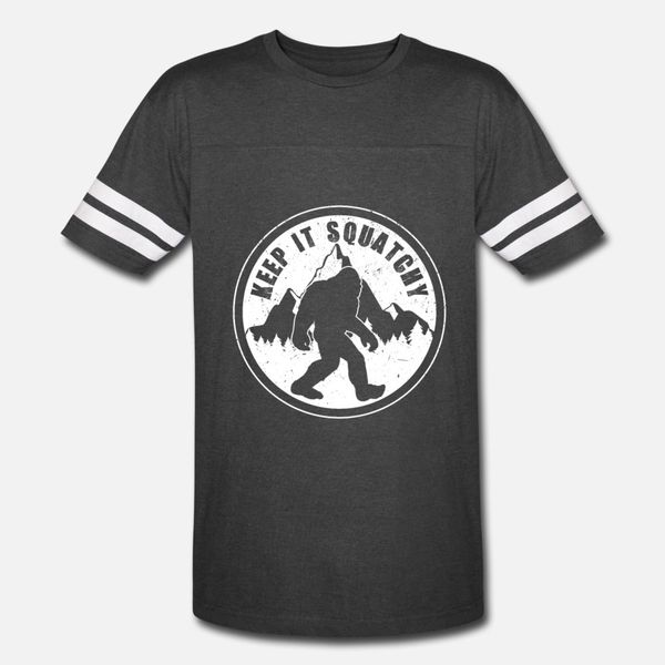 

keep it squatchy big foot sasquatch t shirt men printed cotton s-3xl solid color cute casual summer style family shirt