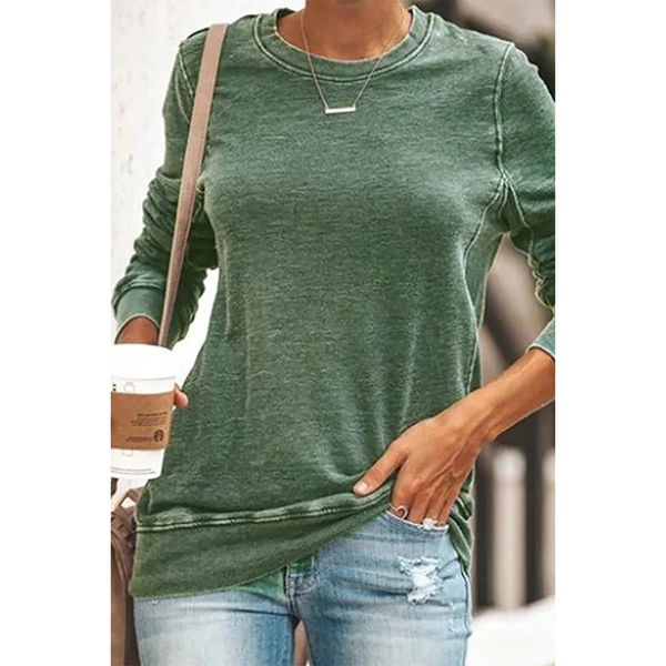 

2020 womens designer hoodies tshirt autumn winter long sleeve pullover solid color breathable female clothing, White