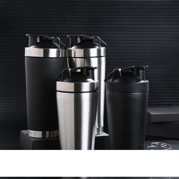 

750ml Insulated Vacuum Shake Cup 304 Stainless Steel Sports thermos Protein Drinkware Coffee Mugs watter bottle A05