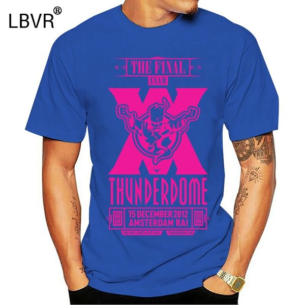 

new thunderdome the final exam logo men's black t-shirt size s to 3xl summer short sleeves fashion t shirt ing