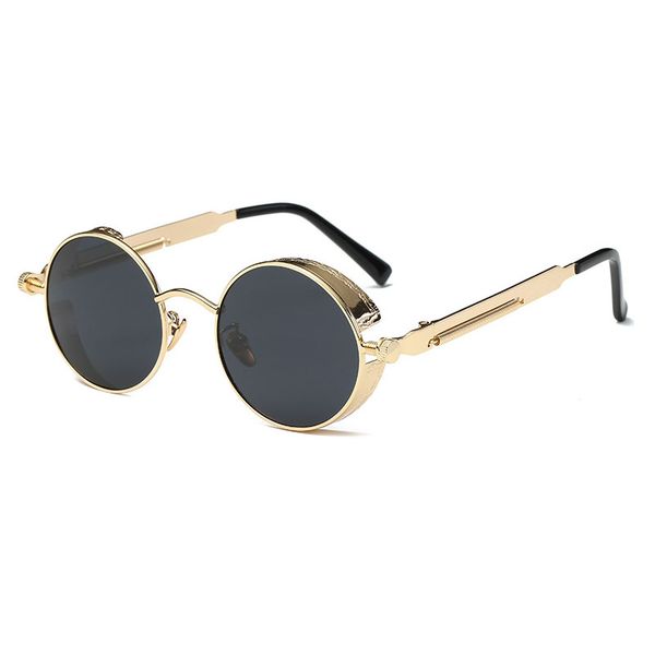 

2020 woman/man multicolor polarized sunglasses round fashion composit polarize sunglass uv protection sunglasses, White;black