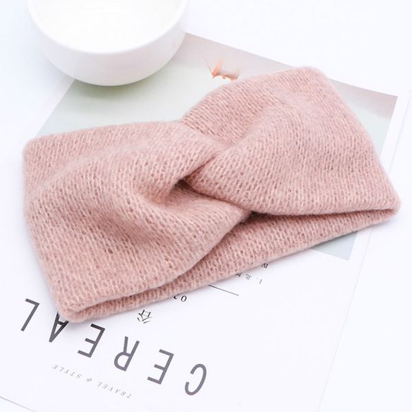 

2020 cotton women headband turban solid girls cross knot hairband twisted makeup elastic hair bands headwrap hair accessories