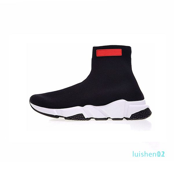 

designer casual speed sneakers for men women trainer fashion socks shoe gray triple black white red blue flat mens outdoor trainers l11