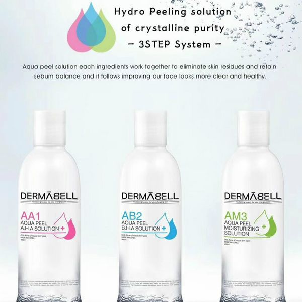 

2020 аква пилинг решение aa1 ав2 am3 / 400мл за бутылку аква для лица serum hydra для лица сыворотка для нормальной кожи в.п