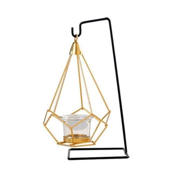 

originality romantic dinner candle holders geometric candlestick iron candle holder for wedding party home decor accessories