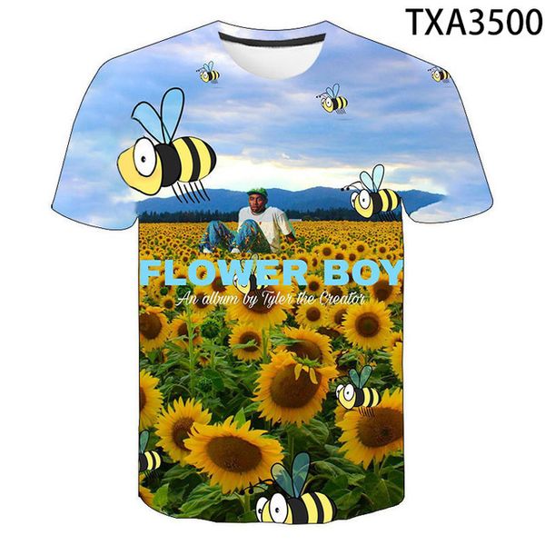 

new boy girl tyler the creator cool 3d print shirts anime plus size plus size men clothing