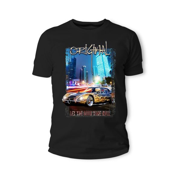 

2019 new men's t shirt t-shirt italy classic legend car romeo giulia tz2 1965 schwarz auto t shirt