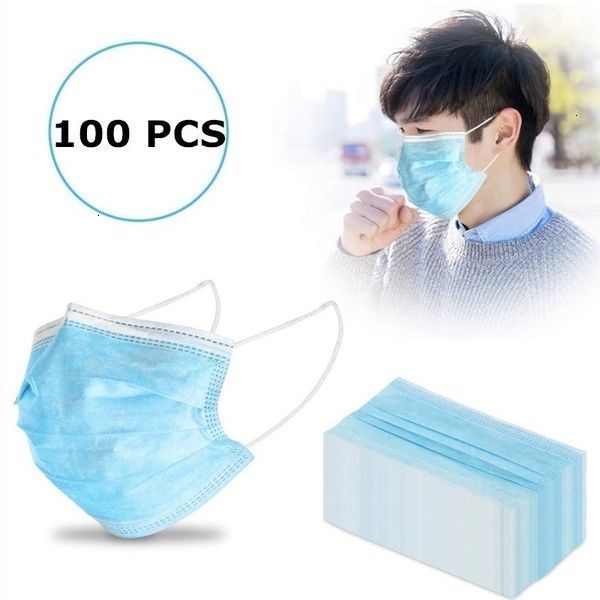 

disposable 100pcs face (3-ply) with earloop, great for dust foam protection and personal mask