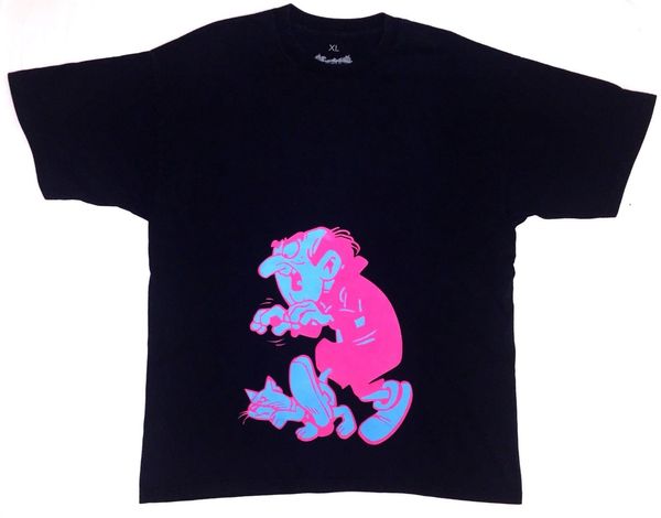 

waylon jennings men's tour 79 black t-shirt black