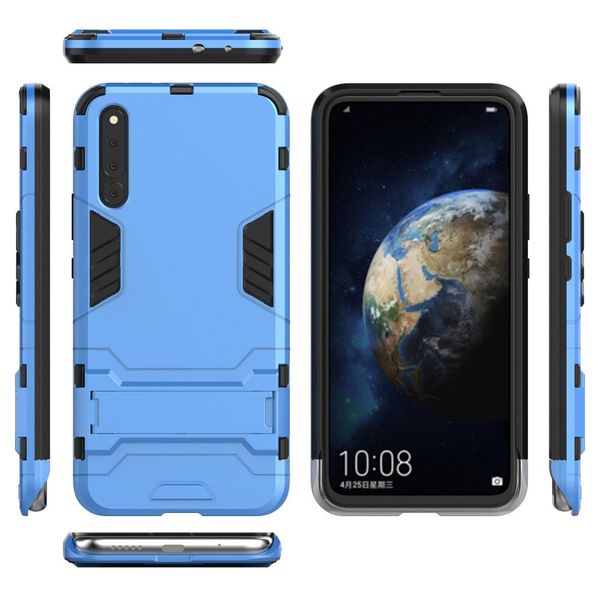 

cgjxsfor huawei p30 p30 lite p30 pro y6 2019 y6 pro 2019 y7 2019 nova 4 hybrid kickstand anti shock defender armor case tpu pc cover 50pc