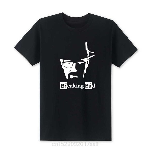 

2019 fashion summer new breaking bad t shirts men t-shirt walter white men t shirts casual mens tee size xs-xxl