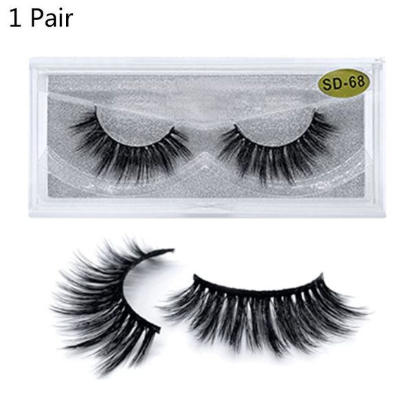 

1 пара 3d норка ресницы ложные глаз ресницы толстые длинный мягкий dramatic volume поддельные ресницы extension глаз красоты макияж extensio